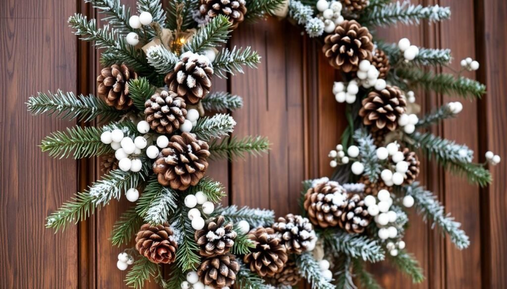 DIY winter wreath DIY winter wreath