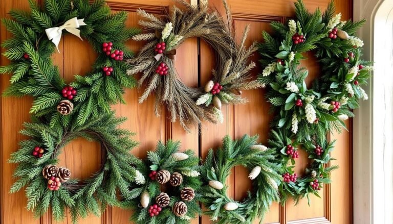 DIY winter wreath