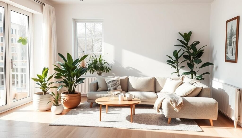 Cozy Living Rooms with indoor plants