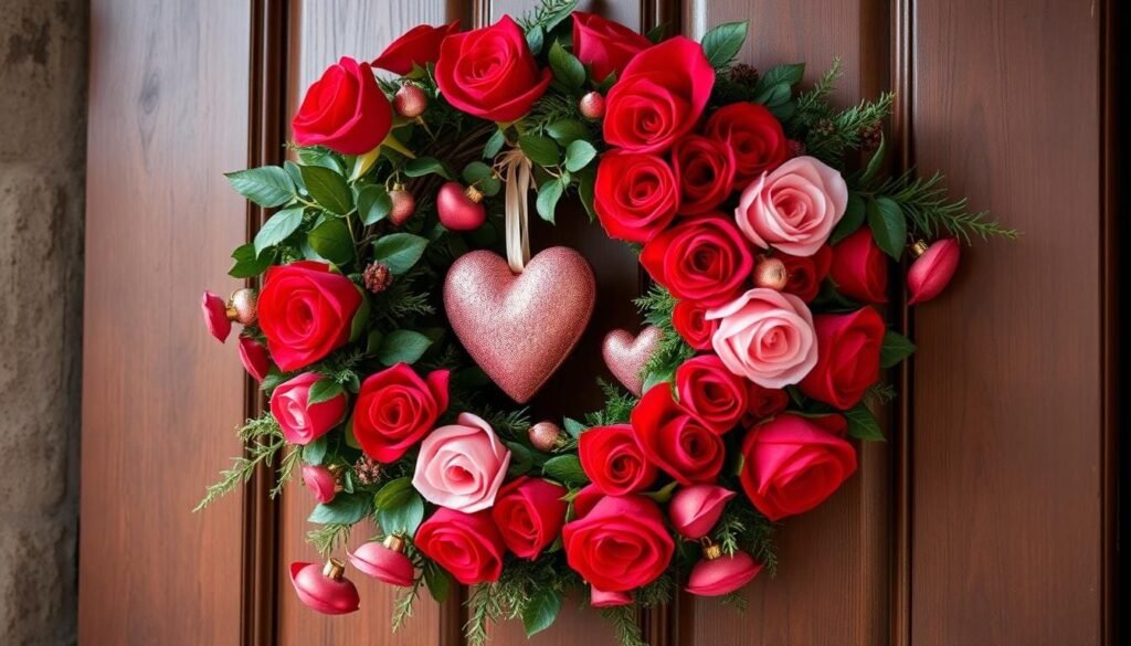 Valentine's wreath decorations Valentine's wreath decorations