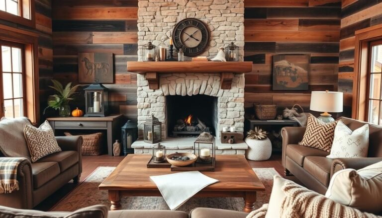 home decor styles rustic