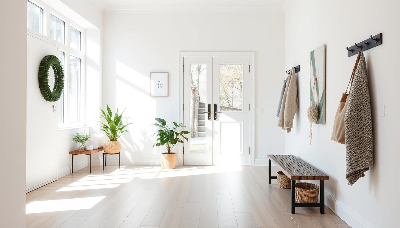 home entrance decor scandinavian