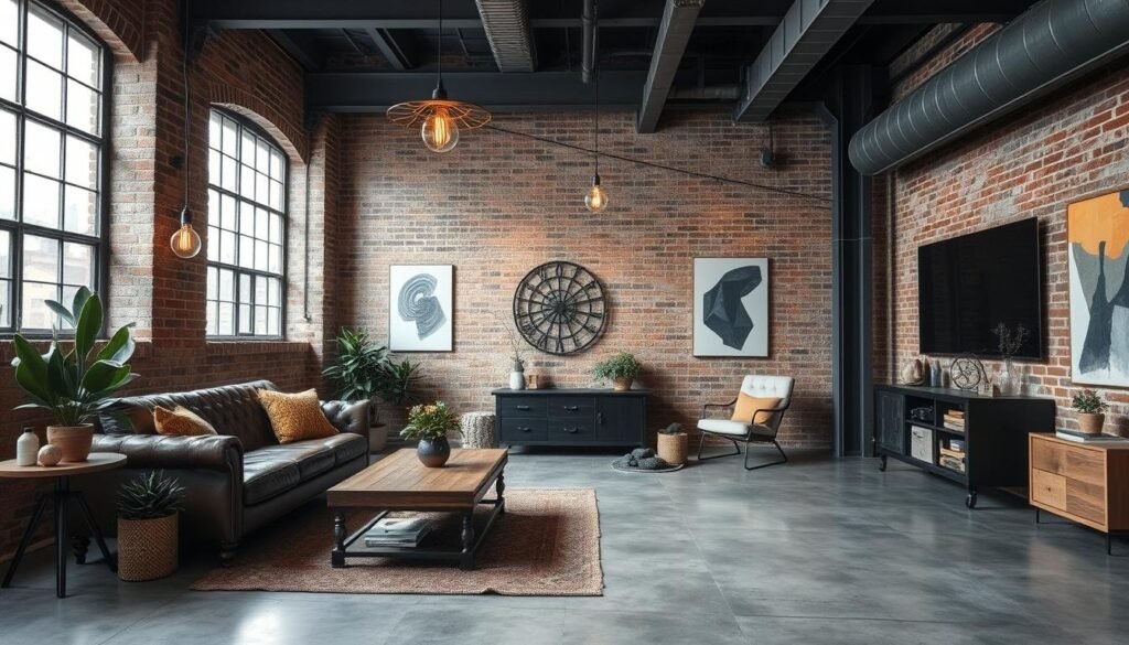industrial living room decor industrial living room decor