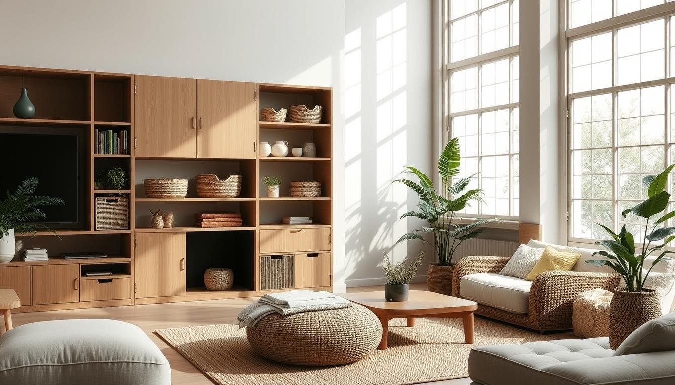 60 Ingenious Yet Minimalist Living Room Storage Ideas - Minimalist Storage Solutions For Furniture