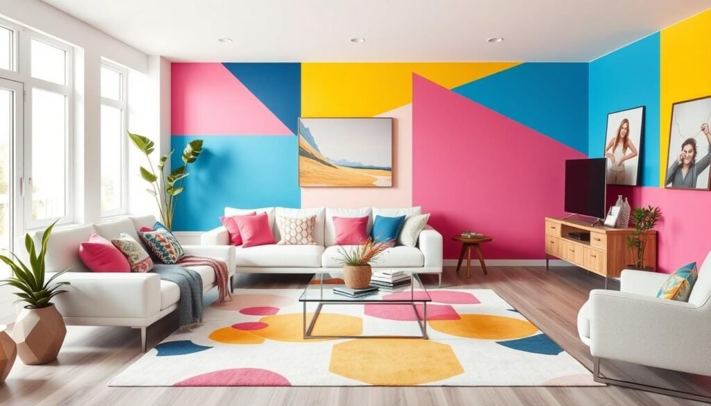 modern color blocking in home design modern color blocking in home design