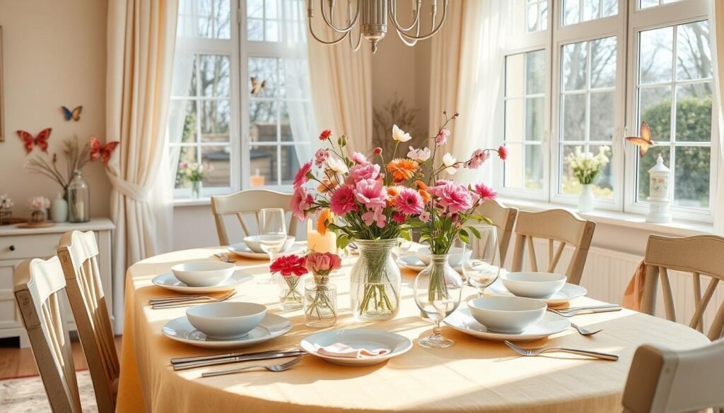 spring dining room decor spring dining room decor