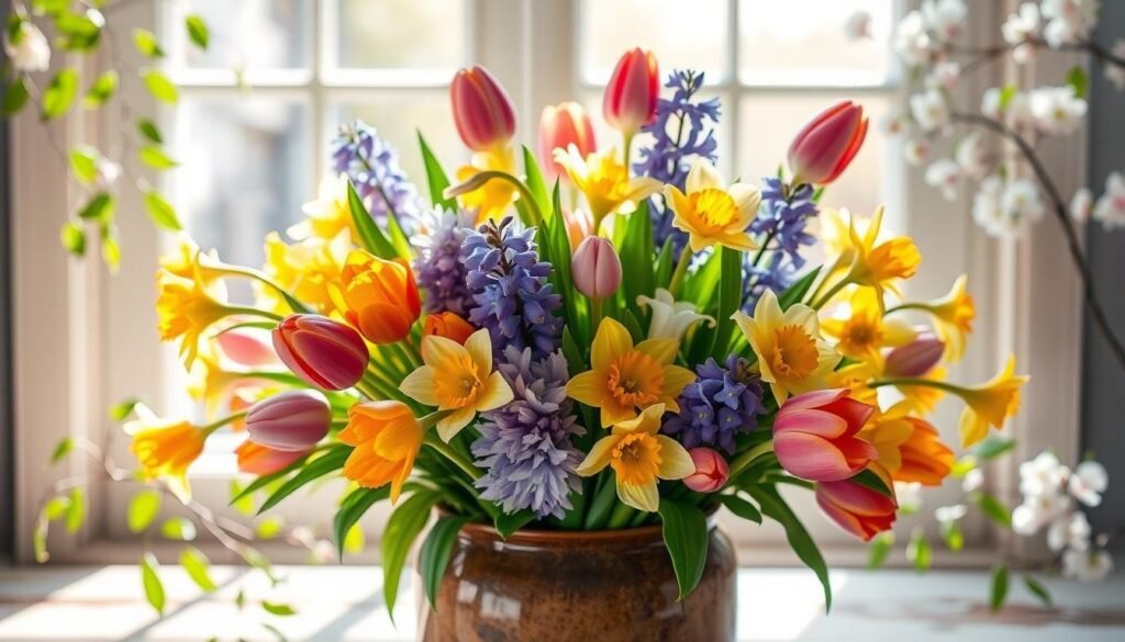 spring flower arrangement spring flower arrangement