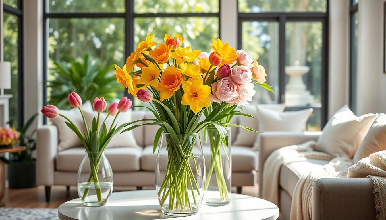 spring home decor flowers, spring home decor floral