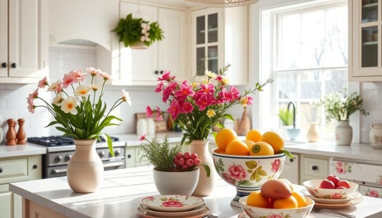 spring home decor kitchen