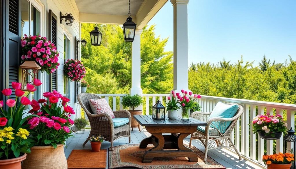 spring porch decorations spring porch decorations