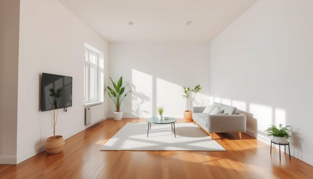 Picture of Minimalist Living Room Decor on a Budget