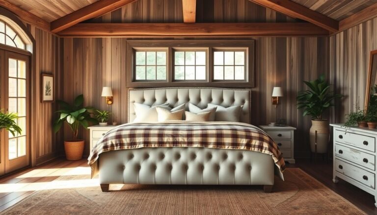 Farmhouse and Rustic Master Bedroom Inspiration