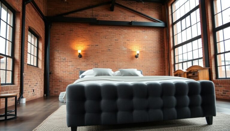 Industrial Style Master Bedroom Decor