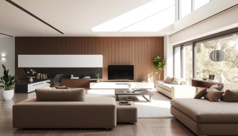 Minimalist Living Room Storage