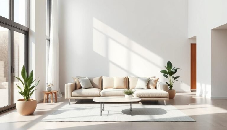Minimalist Sofa Arrangement