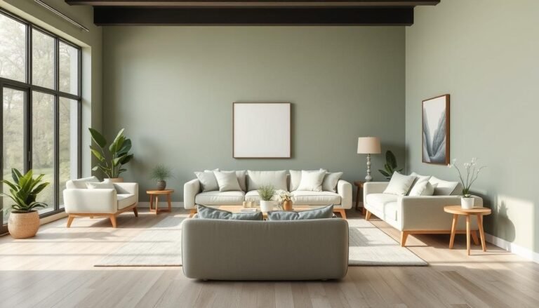 Sage Green Living Room