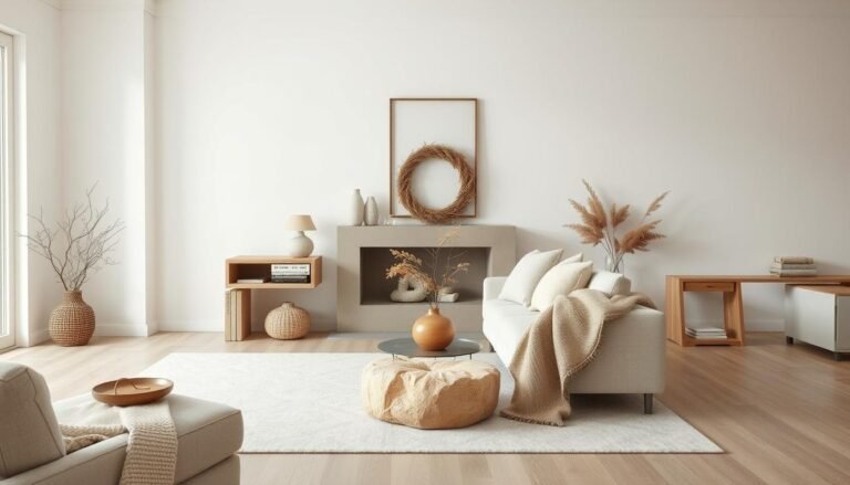 Seasonal Minimalist Living Room
