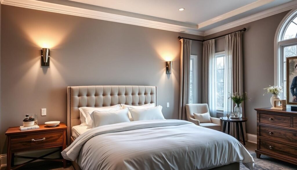 Transitional Master Bedroom Lighting Transitional Master Bedroom Lighting