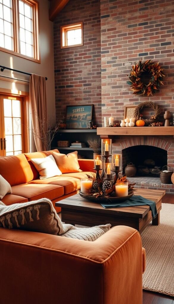 autumn home decor living room autumn home decor living room