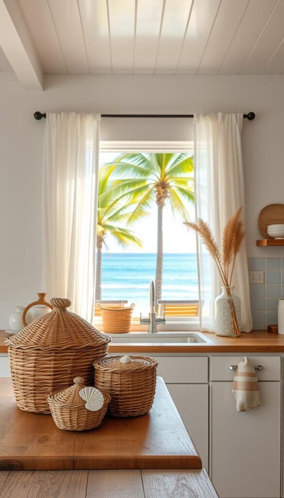 beach-inspired kitchen accents beach-inspired kitchen accents