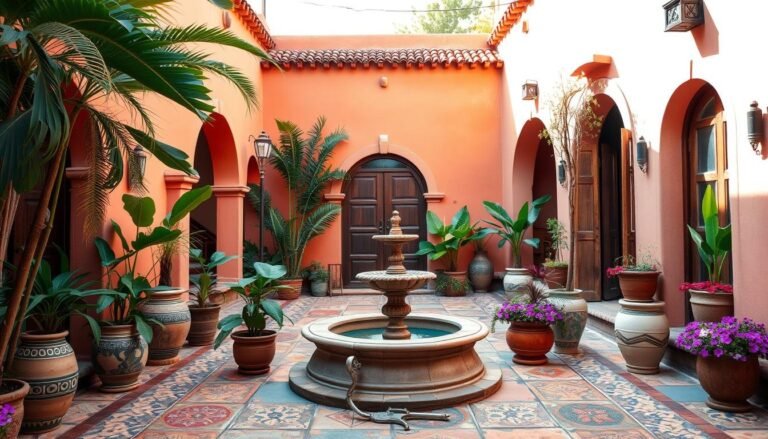 old mexican house exterior