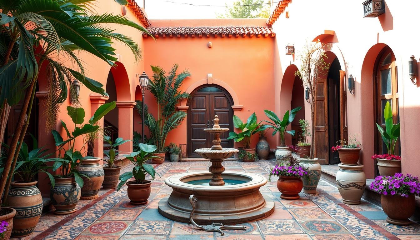 old mexican house exterior
