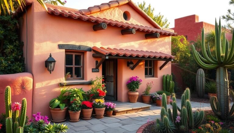 small old mexican house
