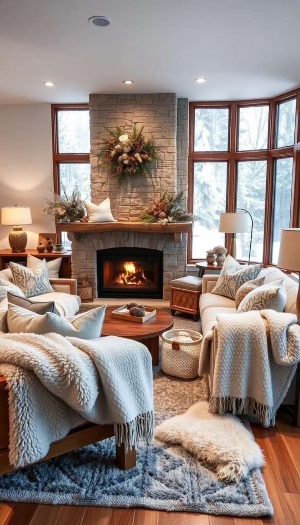 stylish winter home decor stylish winter home decor