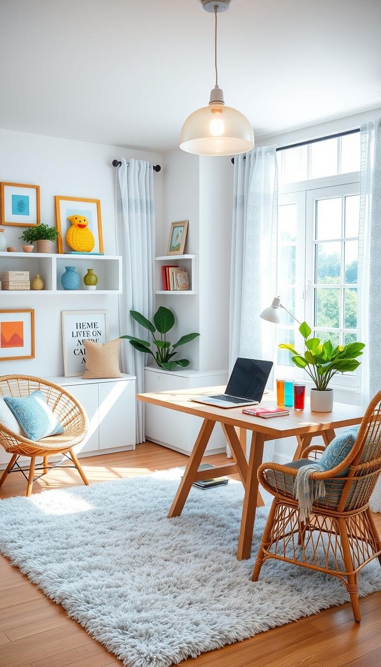 summer home decor office