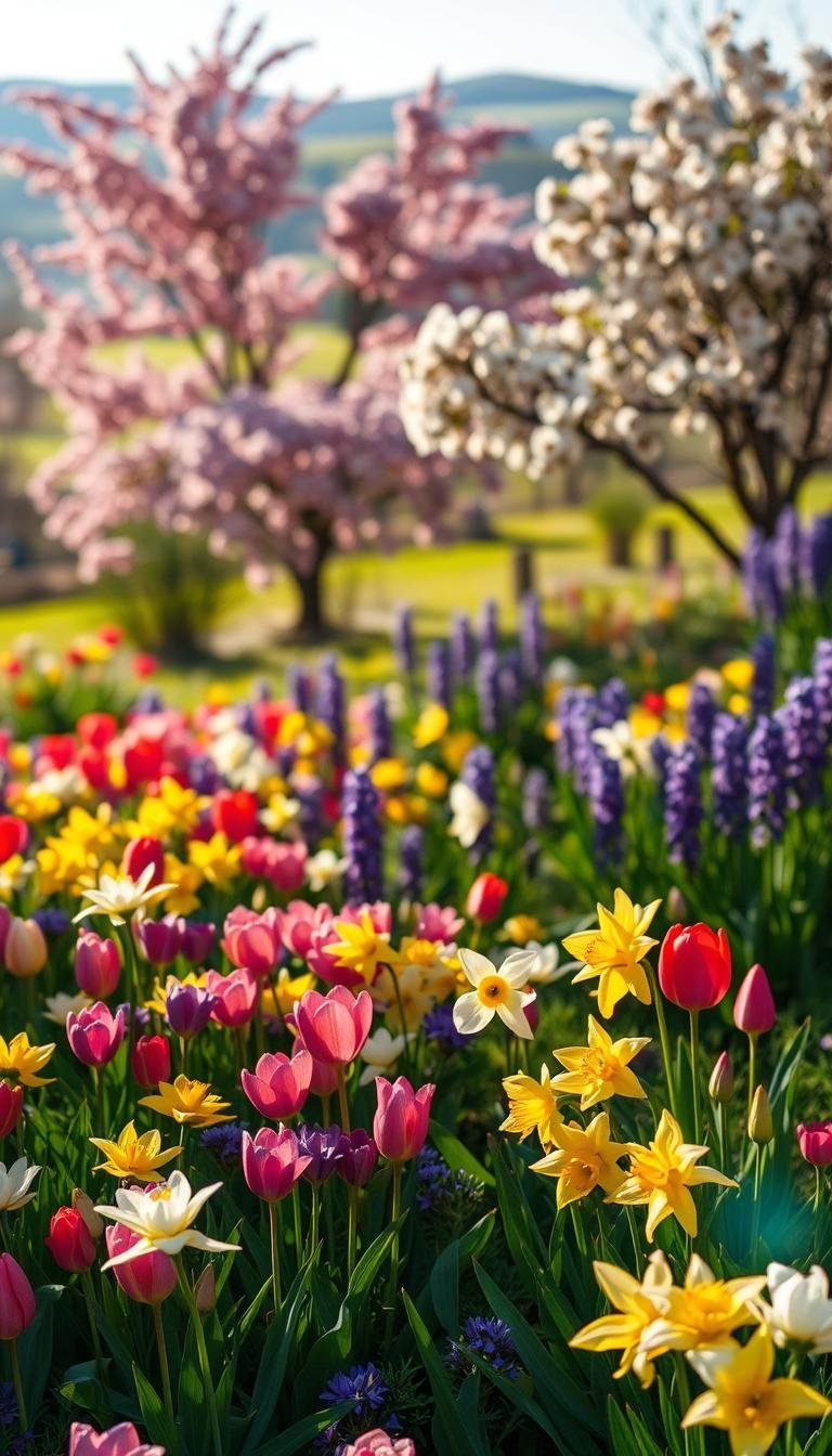 April Flowers In Season