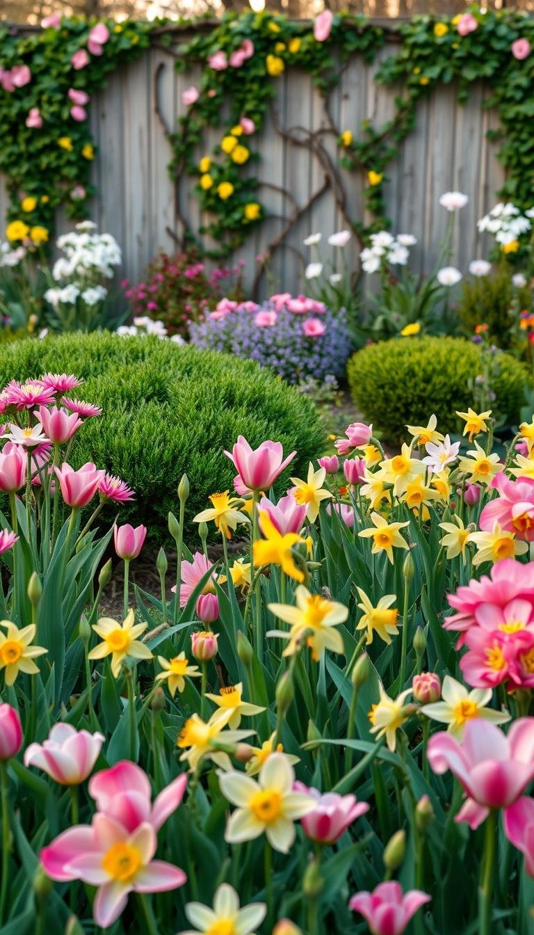 Spring Flowers Garden