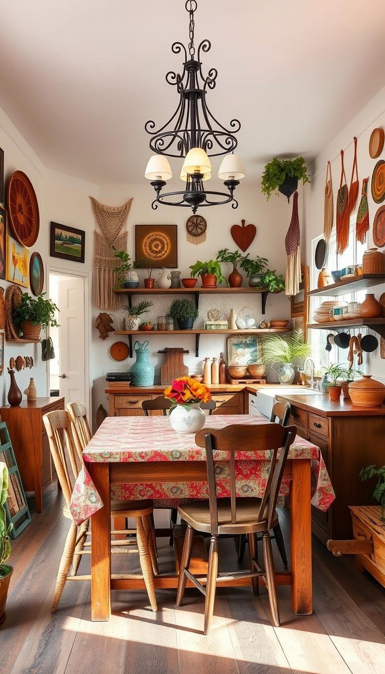 boho kitchen