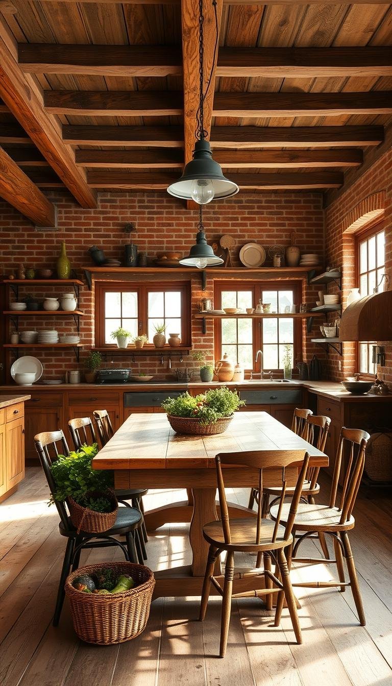 rustic kitchen