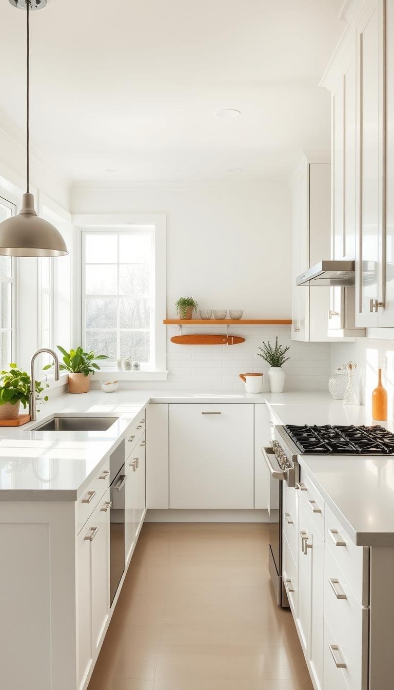 white kitchen
