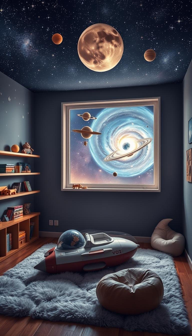 Space-Themed Bedrooms for Toddlers